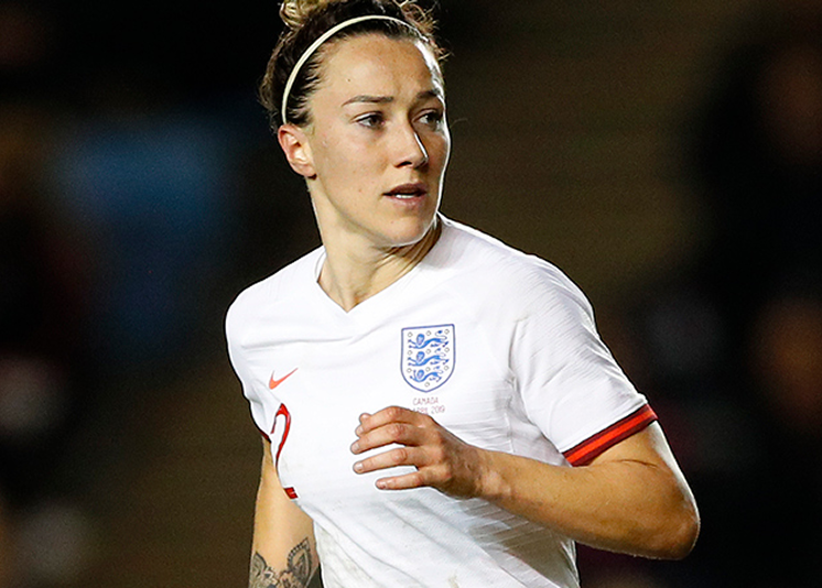 Lucy Bronze in England kit
